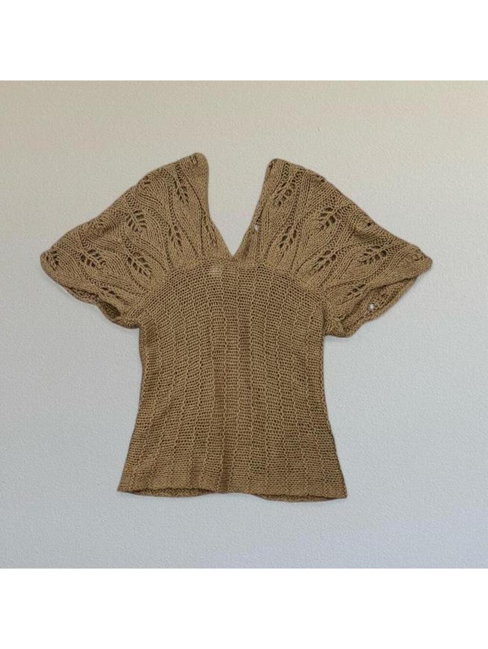 Moth knit babydoll cardigan Sz. S - Picture 4 of 4